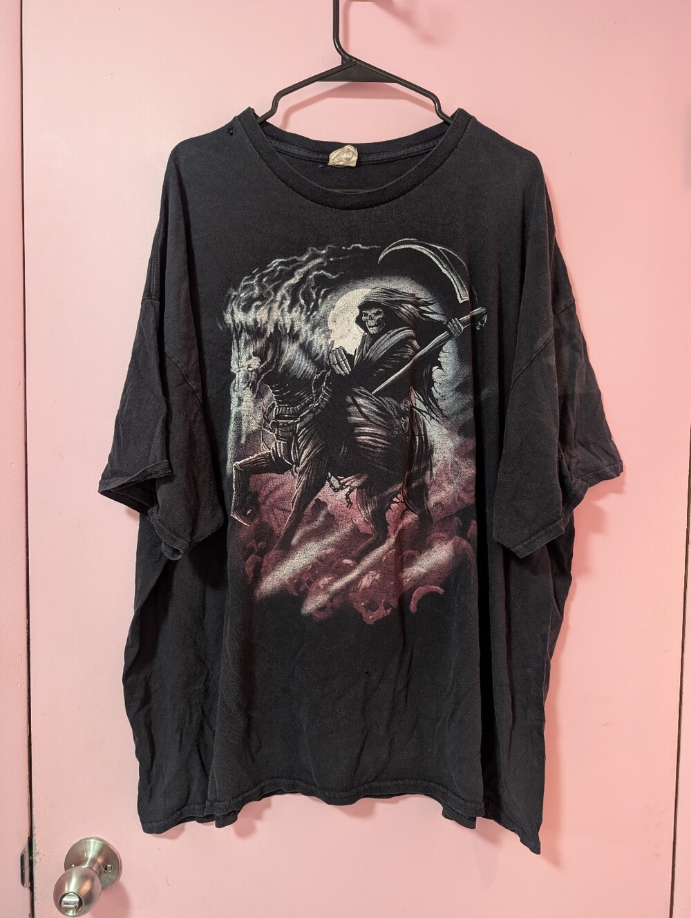 Vintage Y2K Grim Reaper T-Shirt